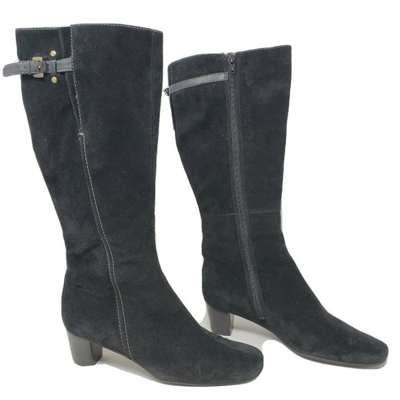 ecco knee high boots